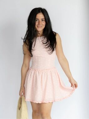 Tinsley Gingham Mini Dress